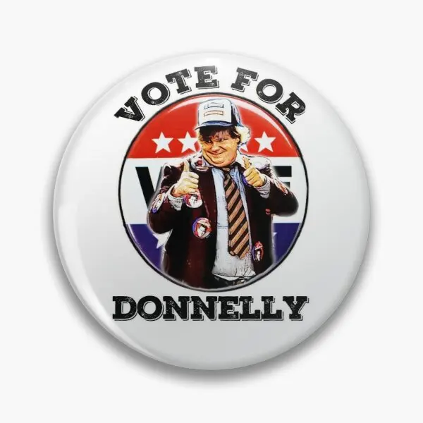 

Vote For Donnelly, мягкая булавка для пуговиц, ювелирные изделия, забавная булавка для лацкана, креативный металлический значок, милая мультяшная Ж...