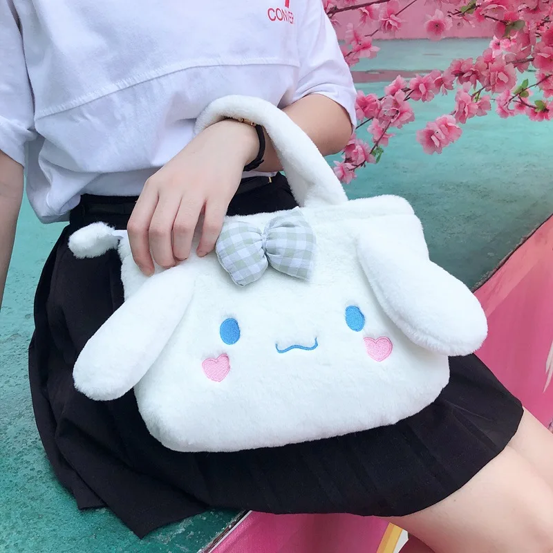 

Sanrio Hello Kitty Cinnamoroll My Melody Kt Cat Anime Coin Purse Shoulder Bag Kuromi Handbags Cute Cinnamon Tote Baggirls Kawaii