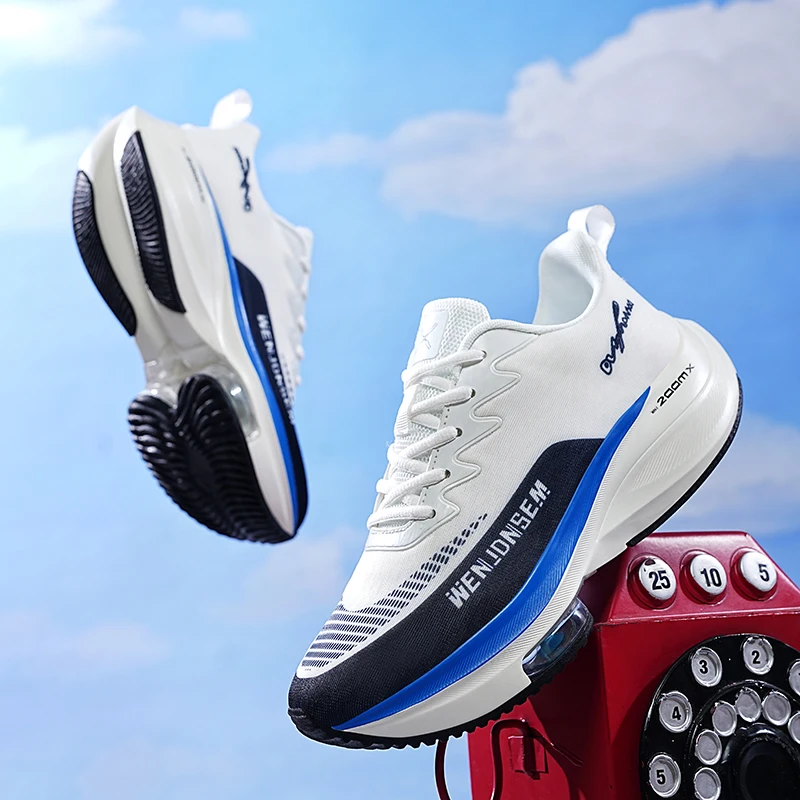 CABLVYU Men Running Shoes Sneakers for Men Air Cushioned Breathable Men's Sneakers Man Casual Shoes Male Shoes Platform Shose