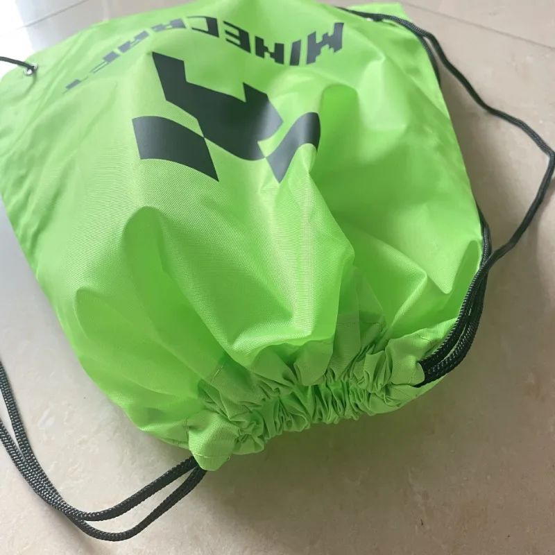 Minecraft сумка на шнурке рюкзак мультфильм аниме сумки плечо складная спортивная