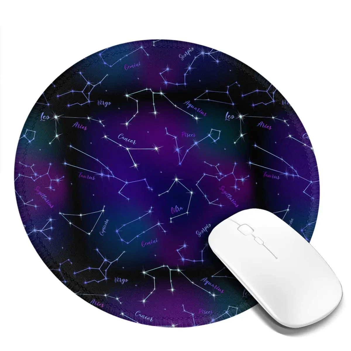 

Astrology Print Mouse Pad Stars Space Rubber Office Mousepad Anti Fatigue Aesthetic High Quality Picture Mouse Mat