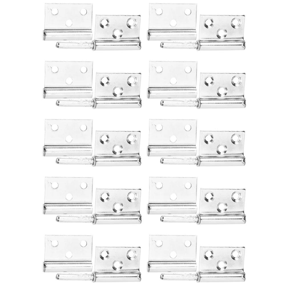 

10 Pcs Door Hinges Doors Interior Outdoor Wood Installation Kit Shutter Exterior Lift