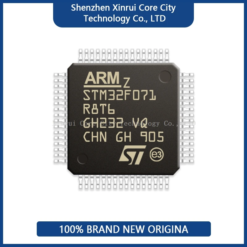 

Latest IC STM32F071R8T6 MCU Programmable Microcontroller QFP64 module Chips Original Genuine Spot Single-chip