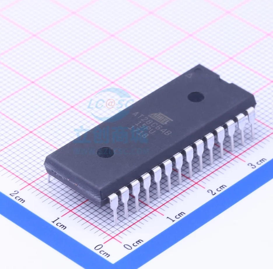 

AT28C64B-15PU Package DIP-28 New Original Genuine EEPROM Memory IC Chip