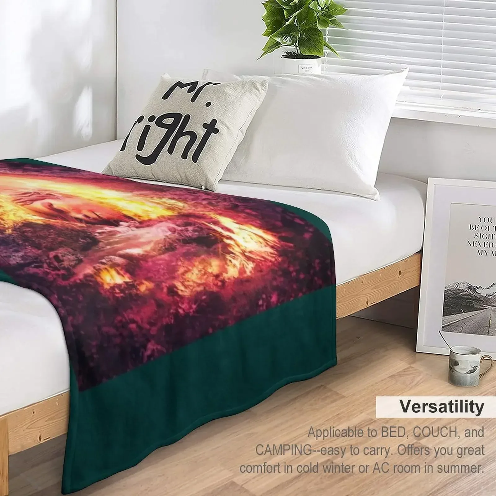 Weezer Sznz Летнее одеяло для кровати Летний забавный подарок одеяла в стиле аниме