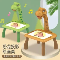 dinosaur drawing tablet board games montessori led projector painting wordpad crafts learning education tools pen children toy
