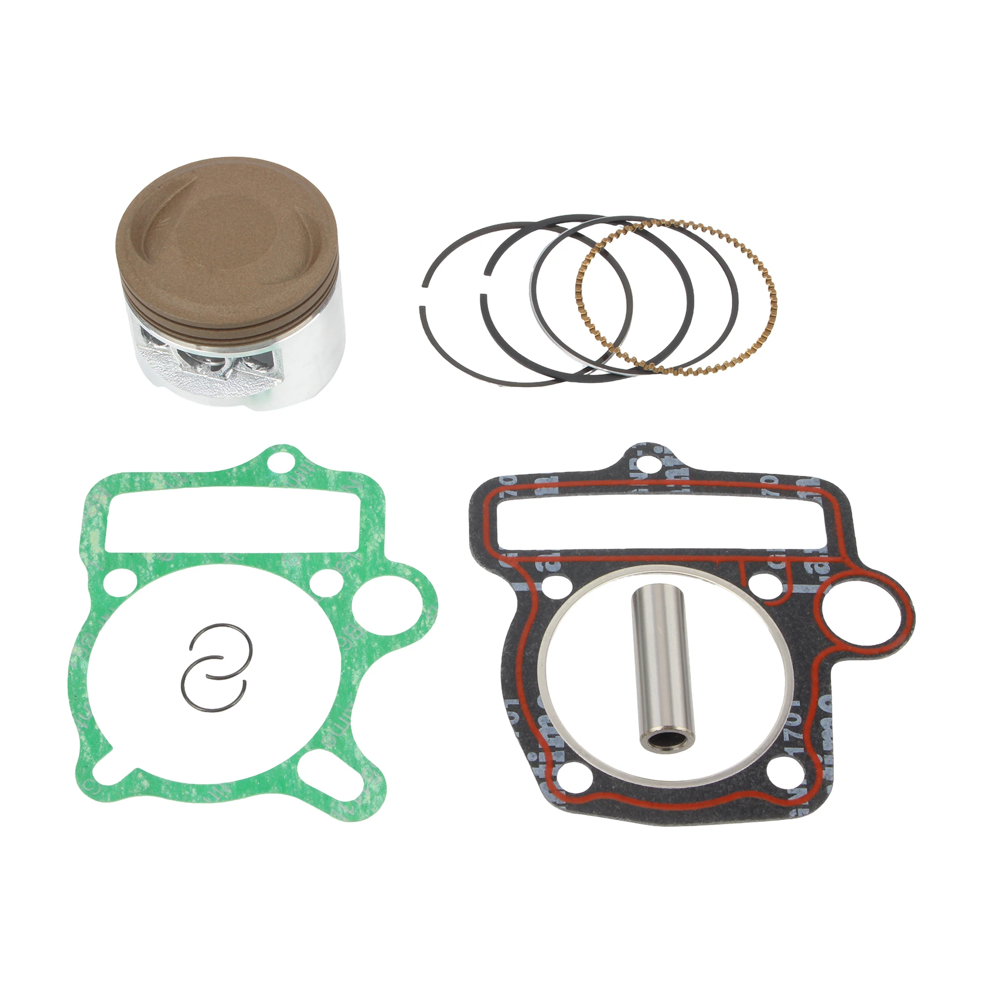 

Для YX140 YX150 TK140 TK149 ZS140 мотоцикл 56 мм комплект прокладок поршня для пит-байка, мотокросса, PitsterPro Stomp Thumpstar SDG GPX