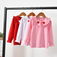 girls blouses cotton children tops spring autumn baby girl blouse kids clothes girls shirt long sleeve infant toddlers school