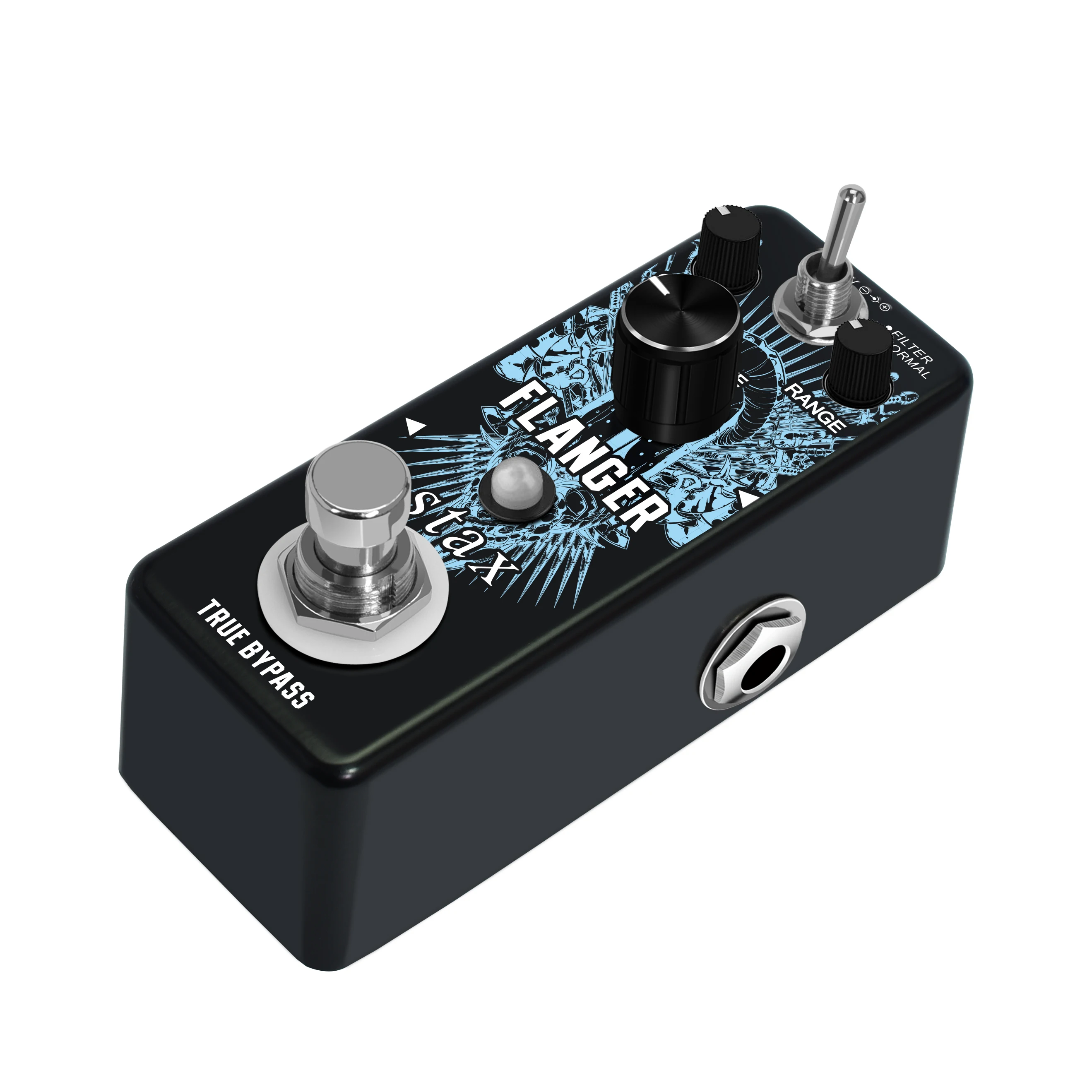 Stax LEF-312 Pure Analog Flanger Guitar Effect Pedal with Static Filtering True Bypass Guitar Accessories