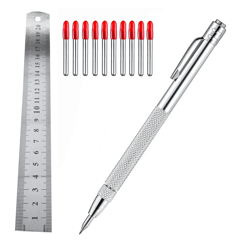 

Metal Scribe Replacement Marking Tip, Aluminium Engraving Pen For Glass/Ceramics/Metal Sheet