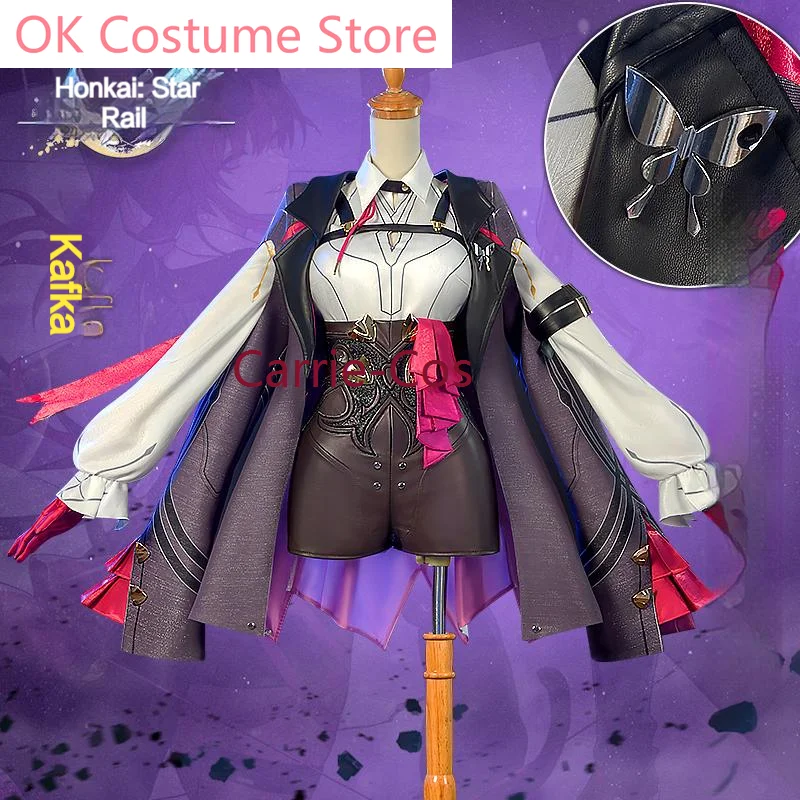 Костюм для косплея из аниме хонкай одежда ролевых игр пиджак рубашка штаны пояс