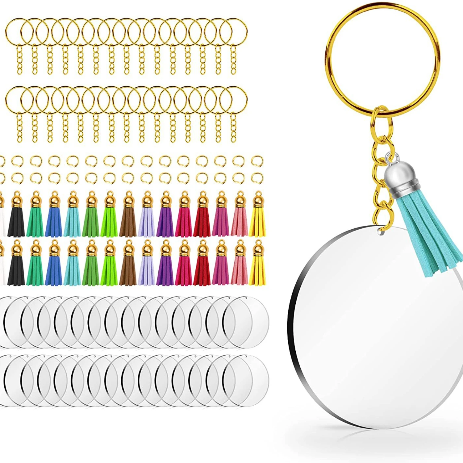 

120 шт./партия, набор брелоков для ключей