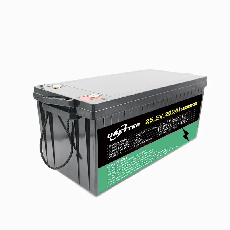 

Призматическая аккумуляторная батарея Ubetter LiFePo4 25,6 в а/ч для морской яхты и электромобиля
