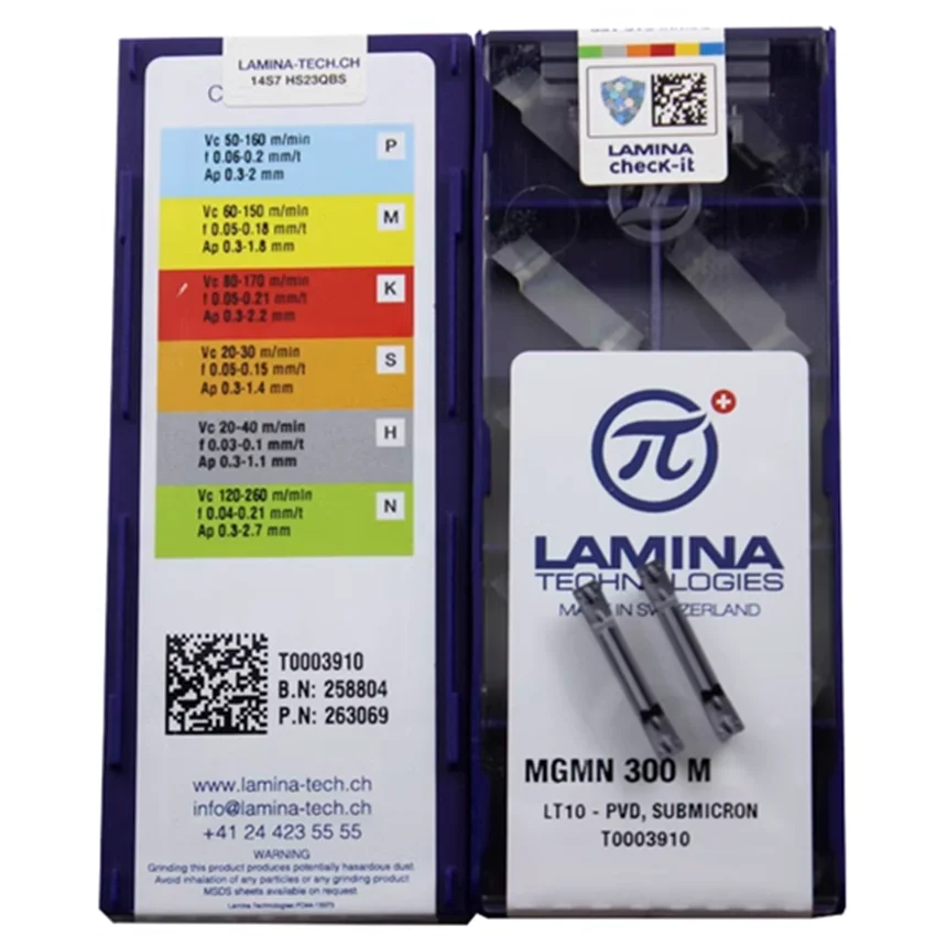 Фото MGMN150-G LT10/MGMN200-M LT10/MGMN200-G LT10/MGMN300-M LT10/MGMN400-M LT10/MGMN500-M LT10/SP300 LT10/SP400 LT10 Пластины LAMINA №1
