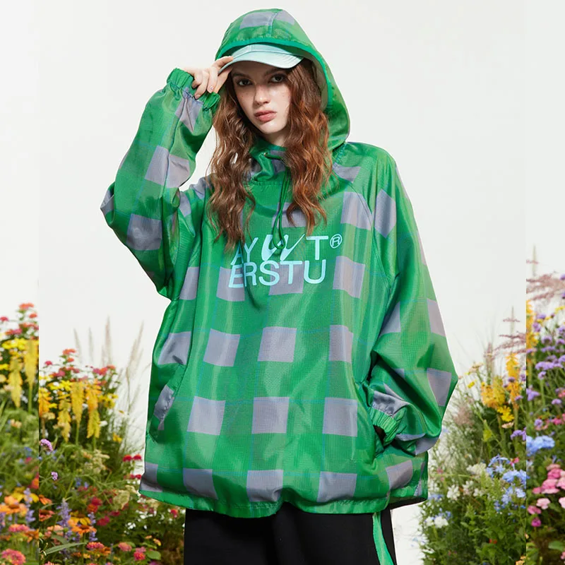 

Wearable Inside and Out Outdoor Jacket Men Streetwear Fashion Hip Hop Loose Pullover Hooded Jacket Male Women Hoodie Coat