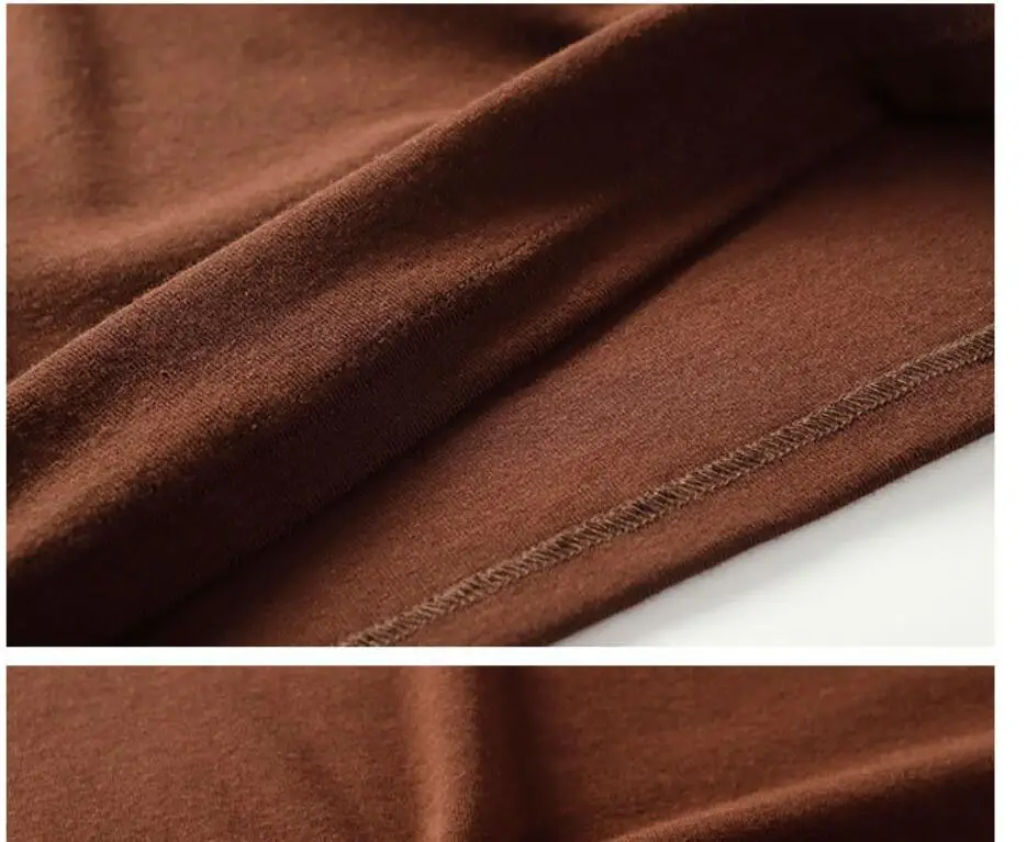 Мужской свитер dadwear утолщенный теплый полувысокий воротник осенне-зимний