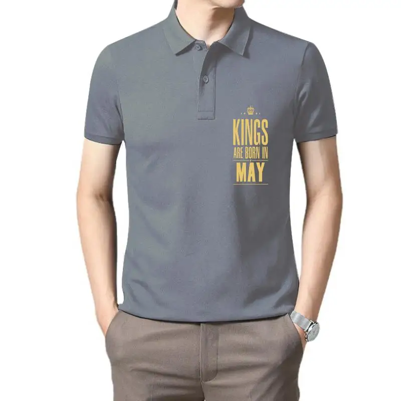 

Новинка 2019, мужские футболки, стандартная футболка унисекс в стиле "Короли рождены в мае"
