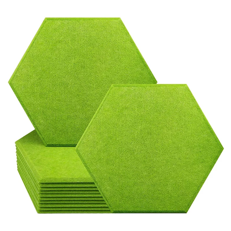 

Hexagon Acoustic Panels Soundproof Wall Panels Hexagon Acoustic Absorption Panel for Recording Studio Home Office