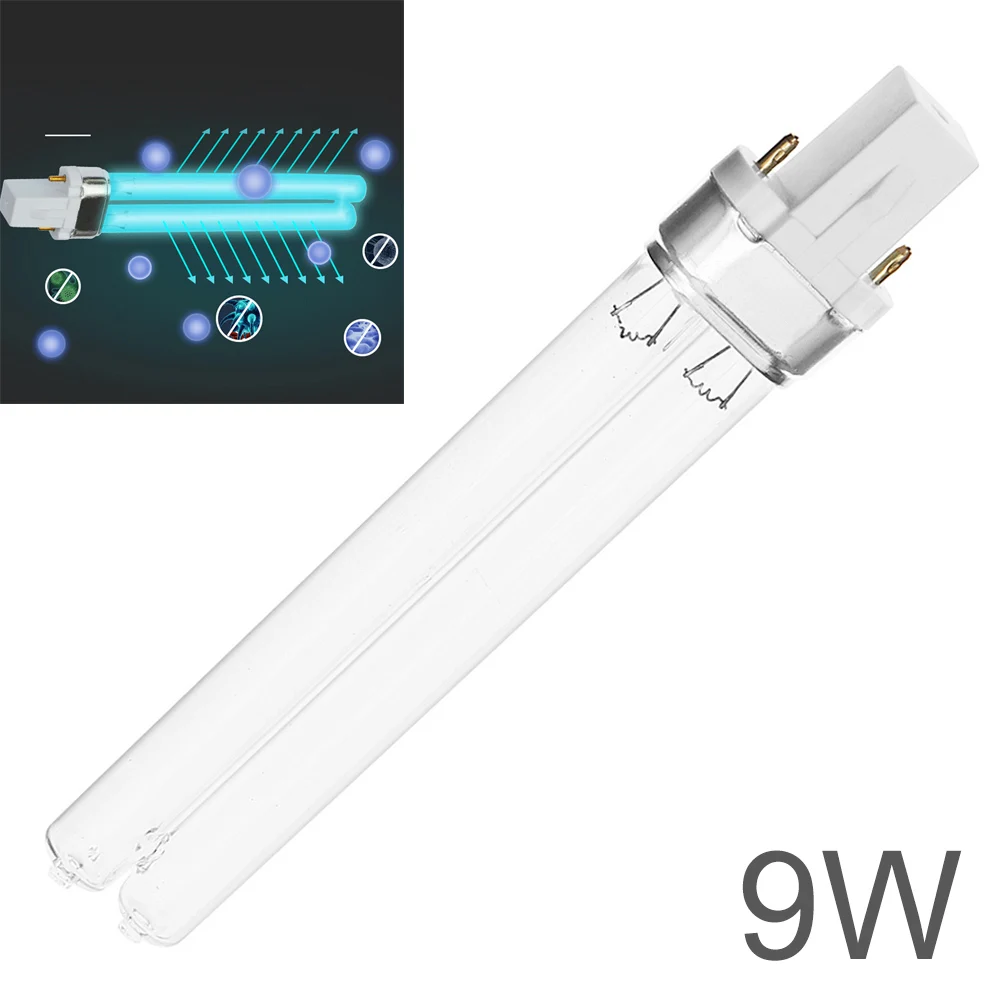 

UV лампа G23/2G7 для очистки воды и воздуха 9Вт
