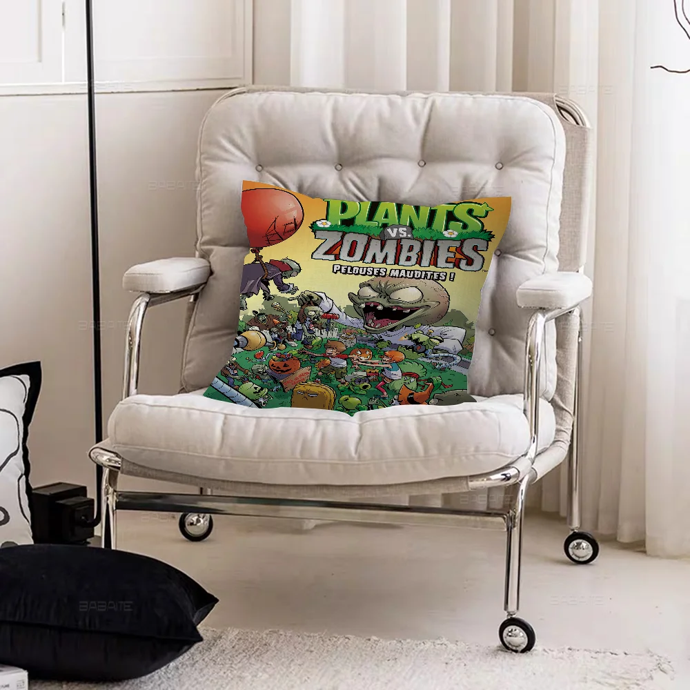 Персонализированная наволочка Game P-Plants V-Vs Z-Zombies детская спальня дикий декор для