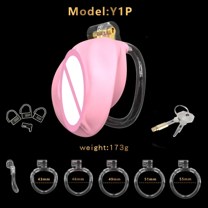 Кольца в виде кобры целомудрия 5 размеров искусственная киска имитация мягкой