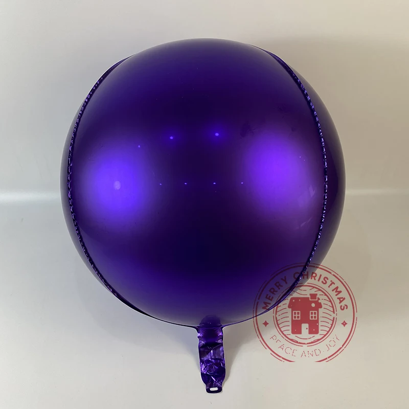 22-дюймовые воздушные шары с металлическим блеском розовое золото 4D алюминиевая