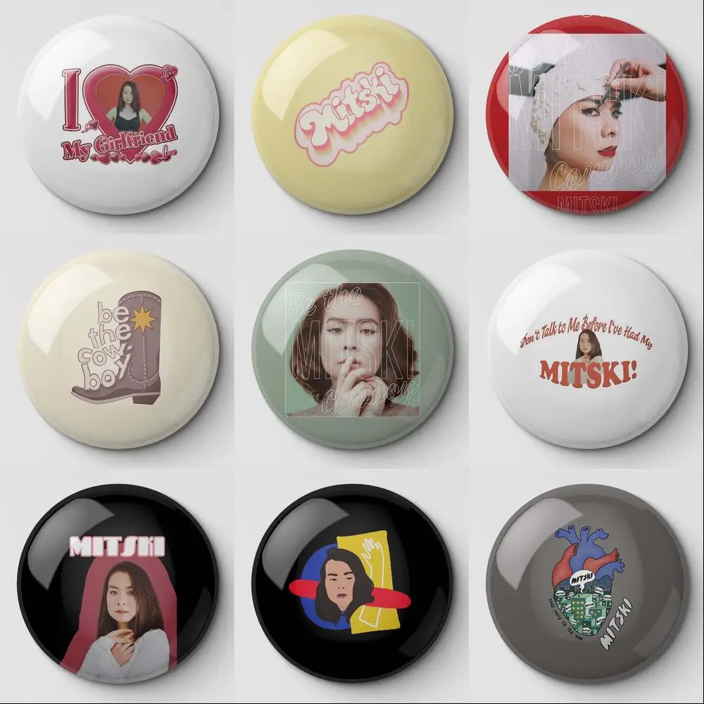 Мягкая заколка Mitski Be The Cowboy Bury Me At Makeout Creek, в стиле ретро