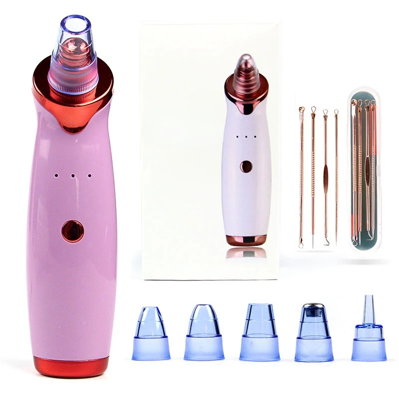 

2021 Electron facial pore cleaner face deep cleaner pore acne pimple removal vacuum facial vacuum pore cleaner comedo