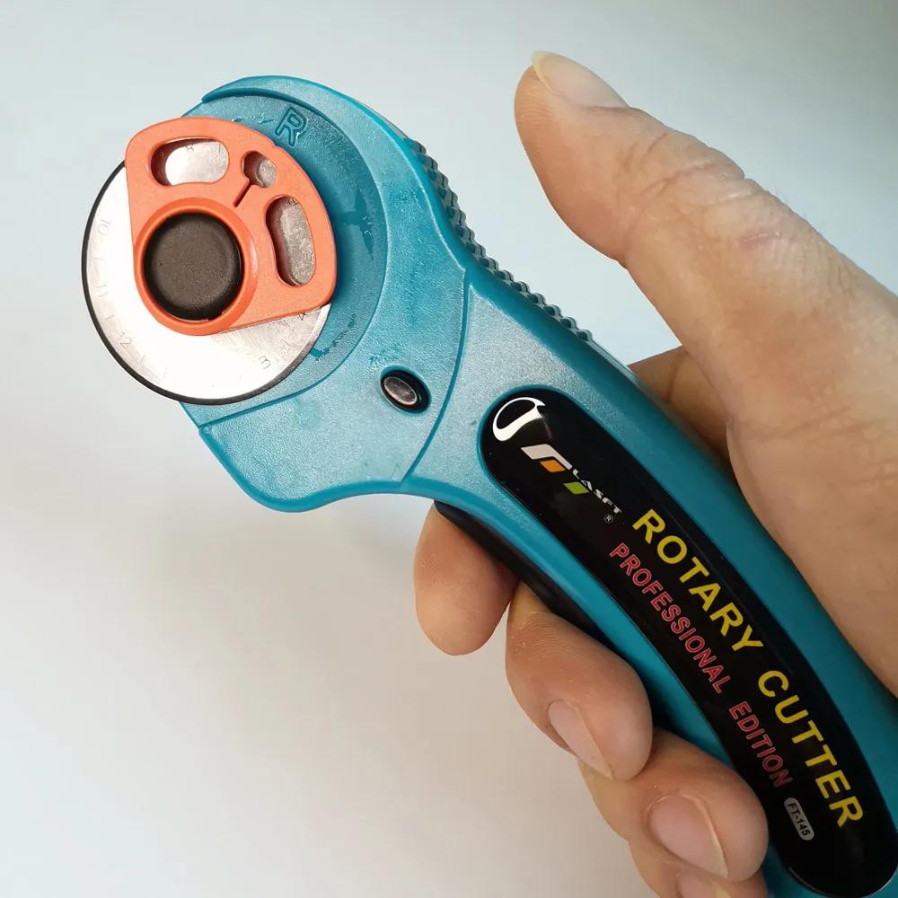 Роторный резак для кожи 45 мм инструмент резки круговое лезвие лоскутных изделий