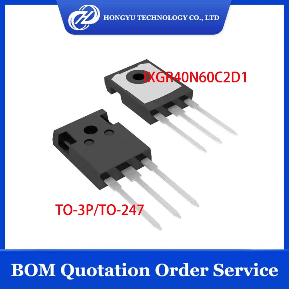 5 шт. IXGR40N60C2D1 40N60C2D1 TO247 IXGR40N60 IXGR40 TO-3P 40N60 IGBT 600V 56A 170W транзисторы ISOPLUS247 одинарные