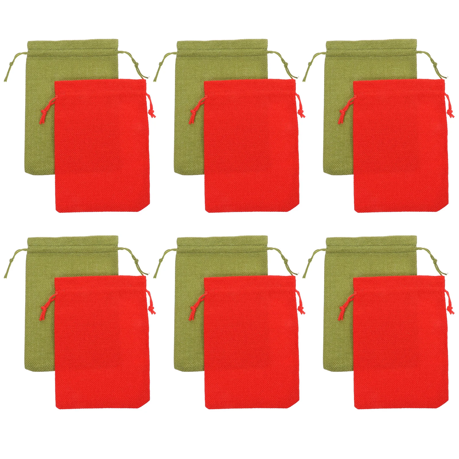 

12pcs Creative Portable Multipurpose Chic Party Favor Bags Cookie Bags Gift Pouches Candy Packaging Bags for Home Shop Festival