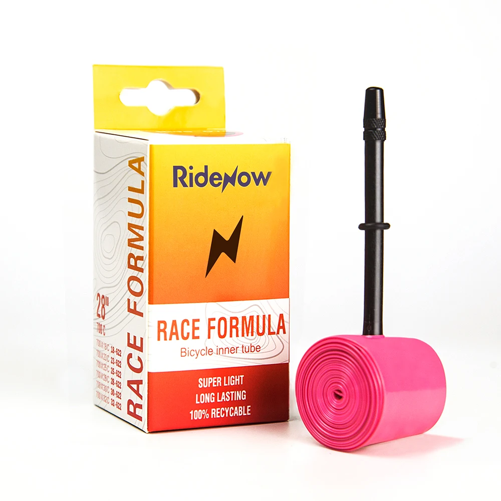RideNow Ultralight Bike Inner Tube 700 x 18 25 28 32 Road MTB Bicycle TPU Material Tire 65mm Length French Valve Super Light