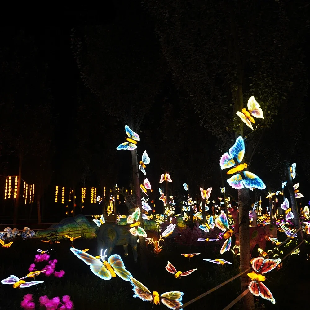 Темно-синий Изысканный фотоэлемент излучающие диоды привлекательное украшение