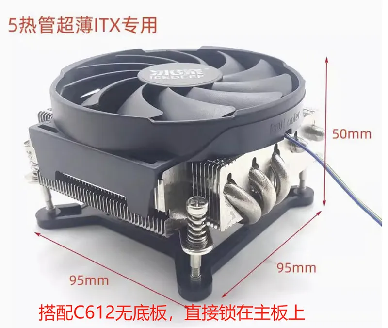 Фото Материнская плата C612 NAS с портом 2.5G Ethernet, 10xSATA, памятью ECC, разветвителем PCIe №1