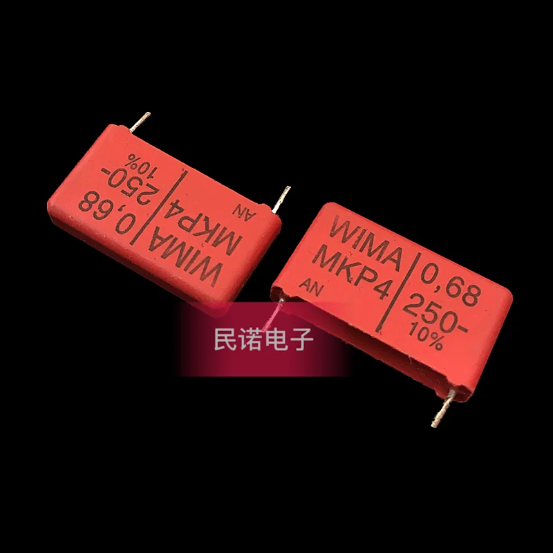 

10 шт./лот DIP емкость MKP4 250V 0,68 мкФ 250V684 680NF ширина ножки 22,5 мм Новый и оригинальный