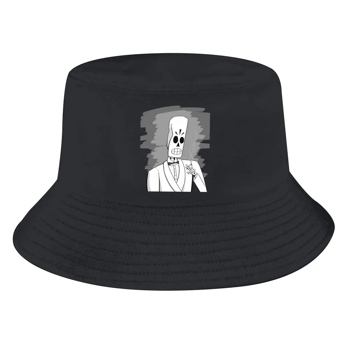 

Панама Grim Fandango в стиле приключений, винтажная Мужская и женская кепка для рыбалки, пляжные шляпы от солнца в стиле хип-хоп