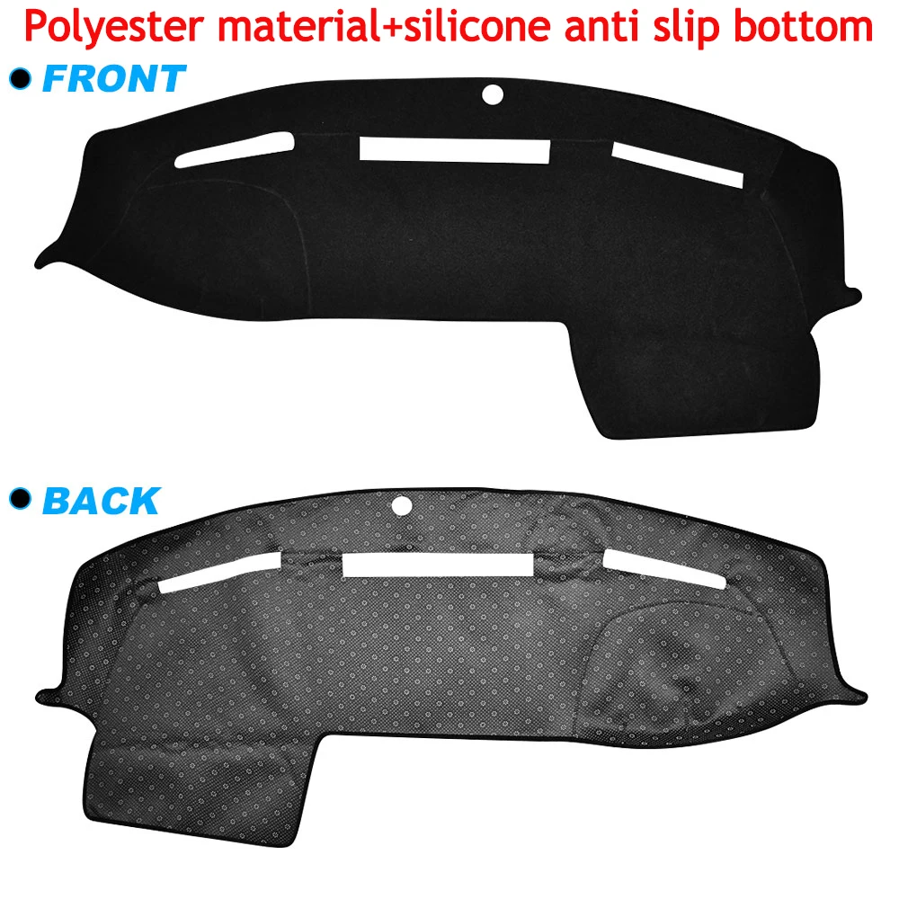 

Для Dodge Ram 1500 2500 3500 2010-2018 коврик для приборной панели, коврик для приборной панели, солнцезащитный козырек, чехол для приборной панели, анти-УФ-защитный ковер, аксессуар