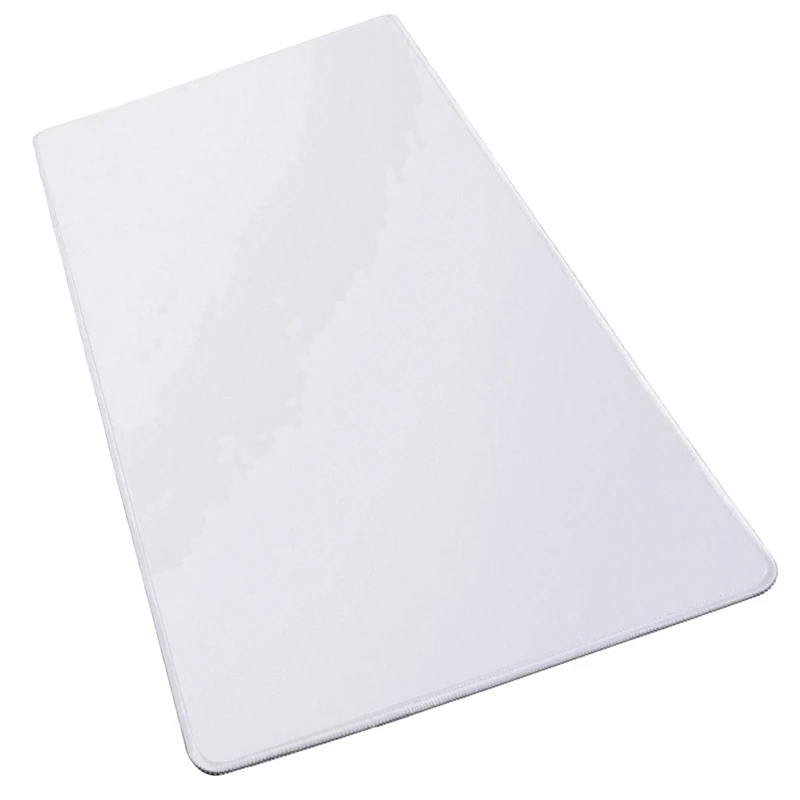 

2X Mouse Pad, Extended Non-Slip Rubber Base Of Gaming Mouse Pad, Suitable For Work, Study And Entertainment-White Seam