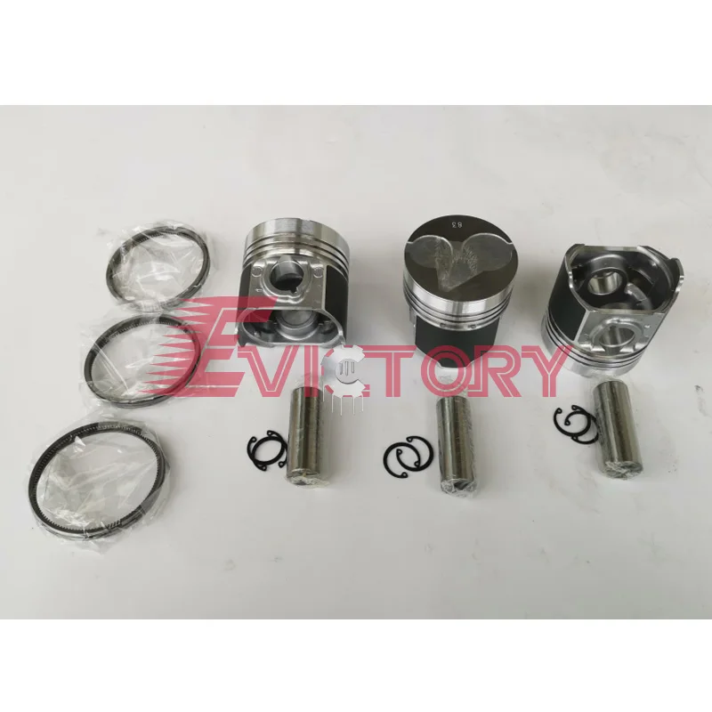 Запчасти для KUBOTA D1503 D1403 комплект ремонта поршневое кольцо Подшипник шатуна