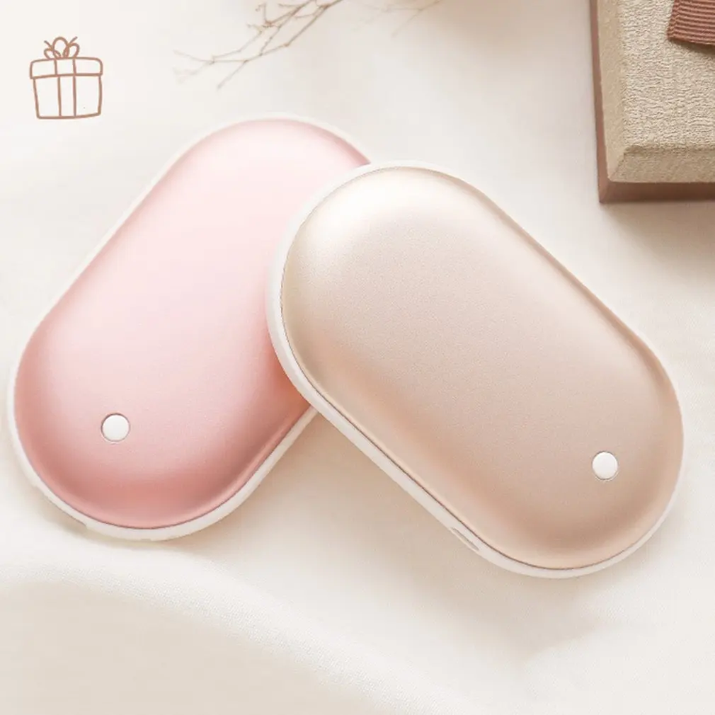 Winter Mini Hand Warmer Heating Pad Mobile Power USB Rechargeable Handheld Warmer Heater Pocket Cartoon Electric Heater Warmer images - 6
