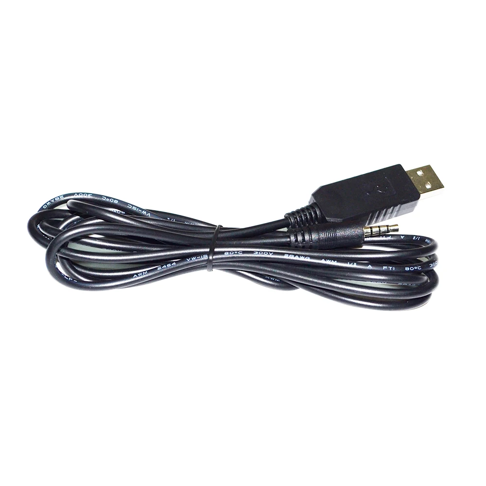 Промышленный чип FTDI FT232RL, USB-порт для UART TTL-232R-3V3 TRRS, 4-ходовой разъем 3,5 мм, USB FTDI интерфейс, кабель программирования OASIS