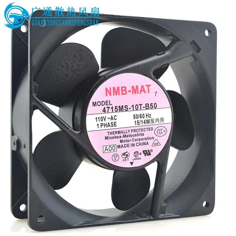 Оригинальный вентилятор компьютера 12038 12 см 4715MS-10T-B50/30 100 в 11 Вт/15/14 Вт