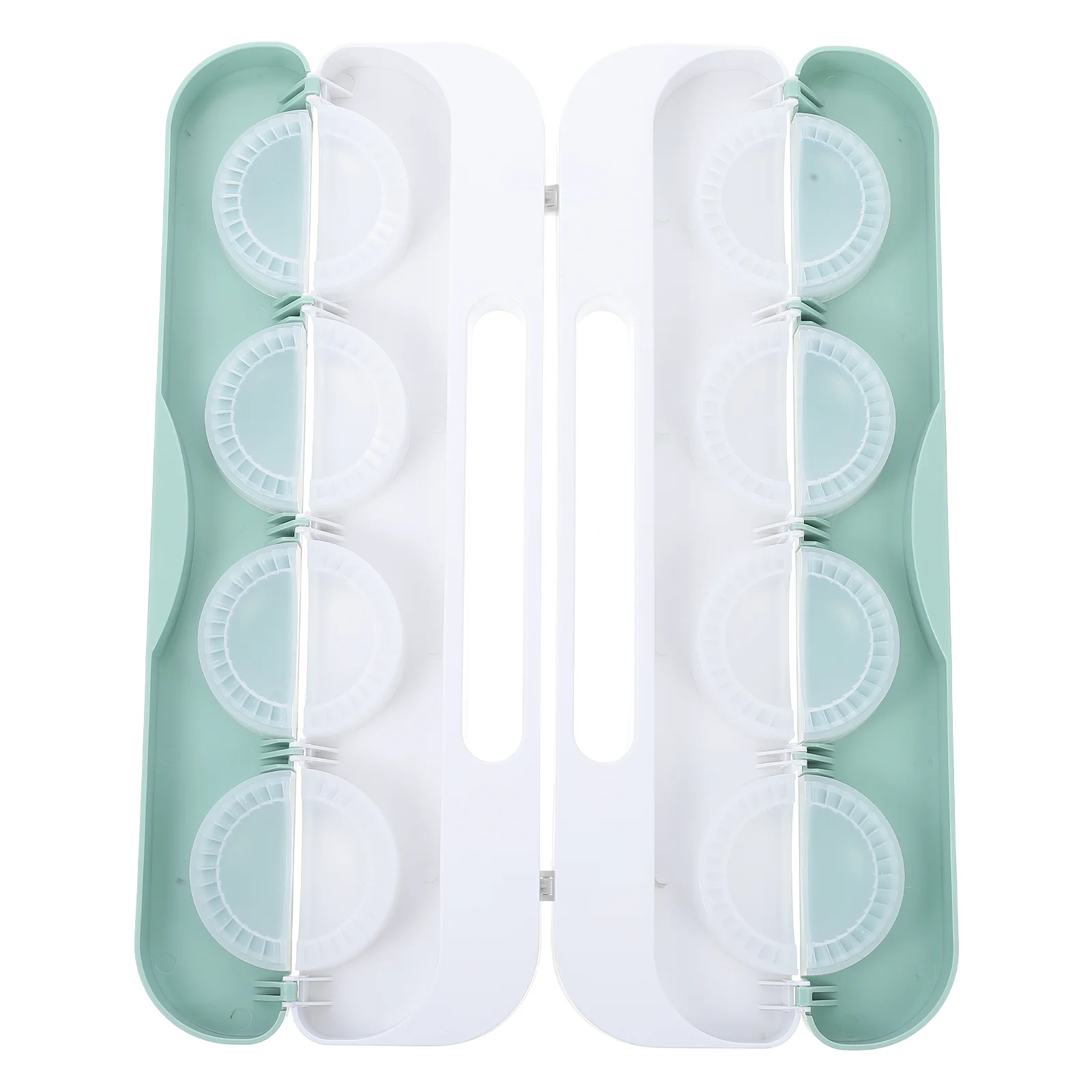 

8pcs Dumplings Maker Plastic Dumplings Maker DIY Dumpling Tool Dumplings Wrapper for Restaurant