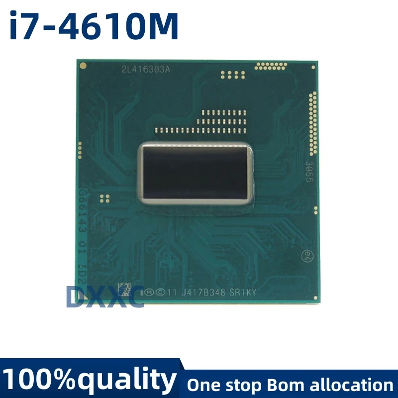 

For i7-4610M I7 4610M SR1KY 3.0 GHz Dual-Core Quad-Thread Prosesor CPU 4M 37W Soket G3/RPGA946B