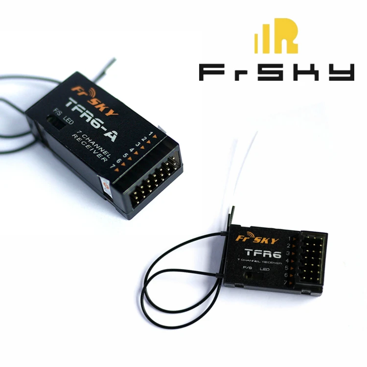 

FRSKY TFR6/TFR6A 2.4G FASST 7CH Receiver for FUTABA T8FG 14SG 18SZ T10C T10CG T12Z T12FG TM-14 14MZ Radio Transmitters