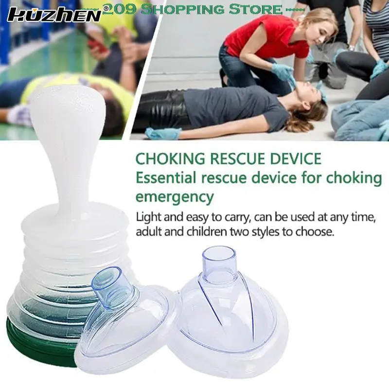 1 Set Choking Rescue Device Adults Children Portable First Aid Choking Device High Quality