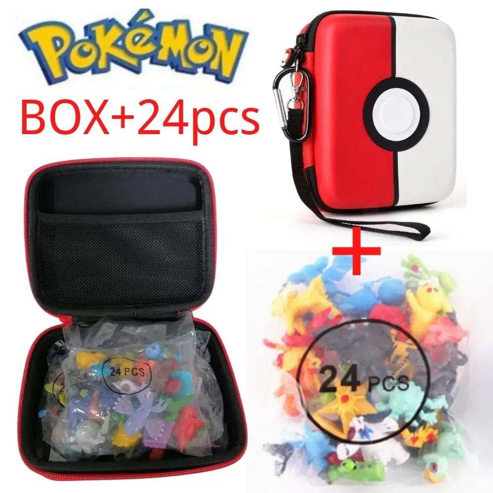 

24Pcs/set Pokemon Action Figure 2-3CM Not Repeating Mini Figures Model Toy Pikachu Anime Kids Collect Dolls Birthday Gifts