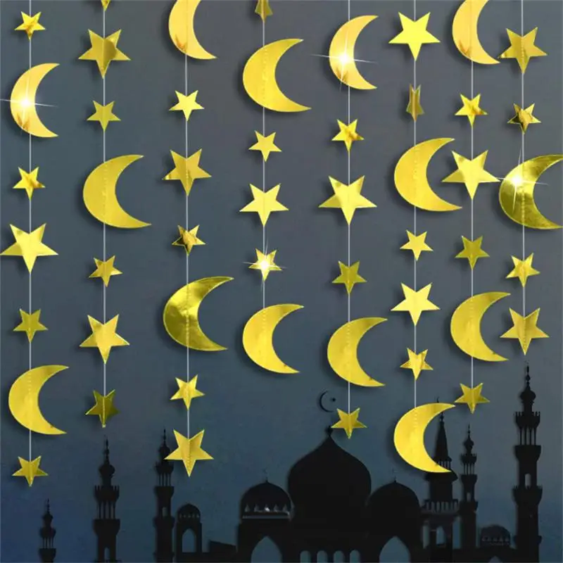 

Light Texture Star Garland Fashion Atmosphere Party Dressing Mirror Reflective Design Sequin Dazzling Sparkle Smart Fashion