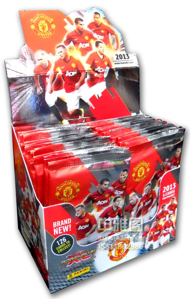 

2012-2013 Манчестер Объединенная официальная Звездная карта PANINI