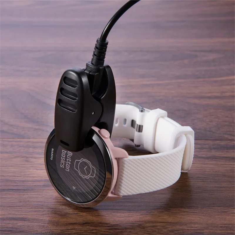 1 м USB-кабель с зажимом для зарядного устройства Suunto 5 Spartan Trainer Ambit 2 3 Аксессуары